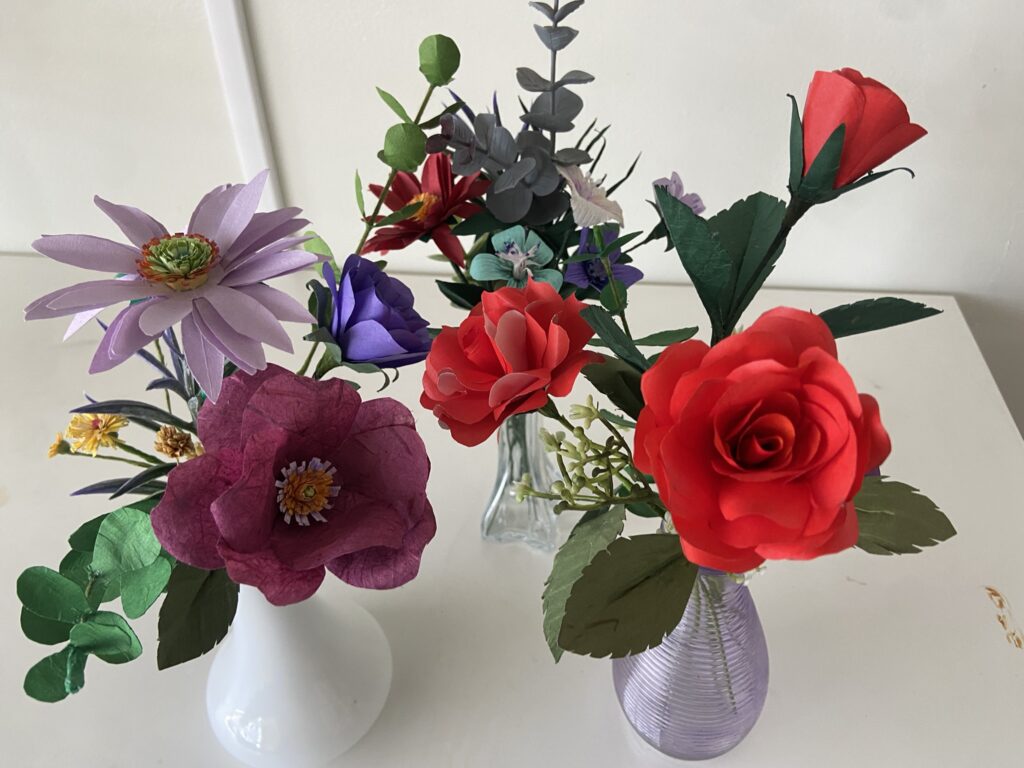 hospice patient comfort flowers vase