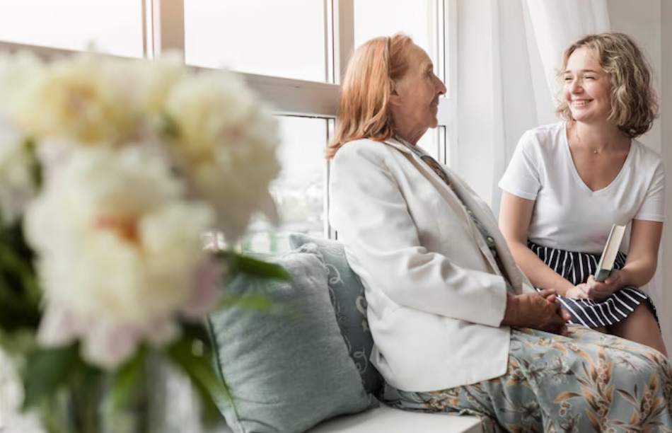 discussing hospice care